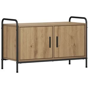 vidaXL TV-kaappi 79,5 x 33 x 50 cm Artisaanitammi Tekninen puu