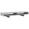 vidaXL N&auml;ytt&ouml;teline betoninharmaa 100x27x15 cm tekninen puu