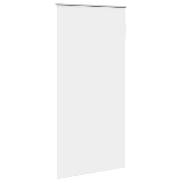 vidaXL Rullaverho Blackout valkoinen 90x210 cm Kankaan leveys 85,7 cm