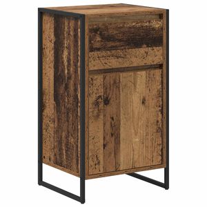 vidaXL Sivup&ouml;yt&auml; Vanha Puu 43 x 36 x 75,5 cm Tekninen puu