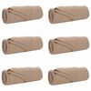 vidaXL Heittop&auml;&auml;llys 6 pcs Camel 280 x 210 cm Fleese