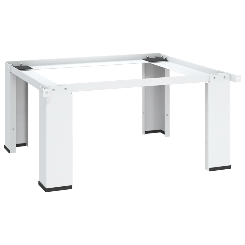 vidaXL kaksinkertainen pesukoneen jalusta ulosvedettävillä hyllyillä