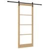 vidaXL Liukuovi Muut ORKDAL Ruskea 93 x 232 cm