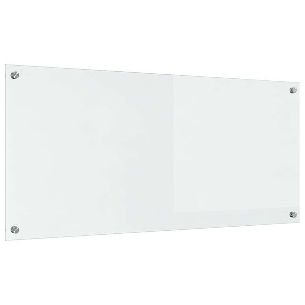 vidaXL Keitti&ouml;n suojapaneeli L&auml;pin&auml;kyv&auml; 110 x 50 x 0,6 cm