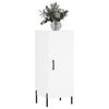 vidaXL Senkki valkoinen 34,5x34x90 cm tekninen puu