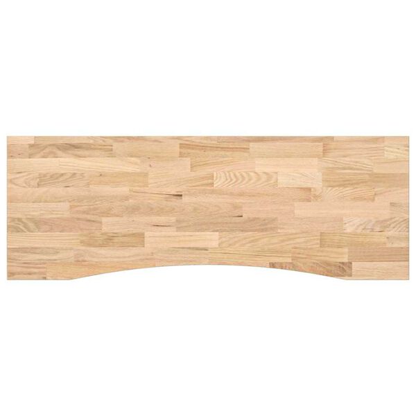 vidaXL P&ouml;yt&auml;taso K&auml;sittelem&auml;t&ouml;n massiivipuinen tammi suorakaiteen