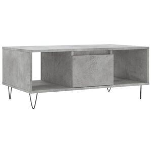 vidaXL Sohvap&ouml;yt&auml; betoninharmaa 90x50x36,5 cm tekninen puu