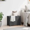 vidaXL Säilytyslaatikko harmaa 60x32x45,5 cm täysi mänty