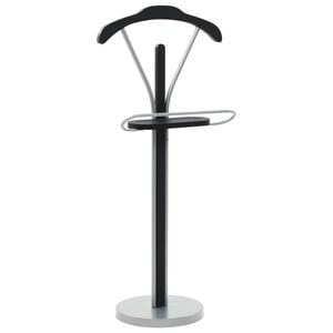 vidaXL Pukuteline 45x35x107 cm musta ja harmaa