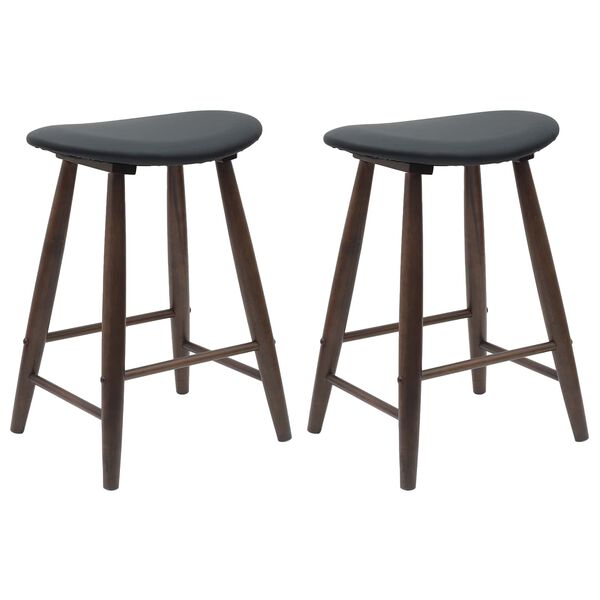 vidaXL Ruokatuolit 2 pcs Vaaleanruskea 46 x 37 x 63 cm