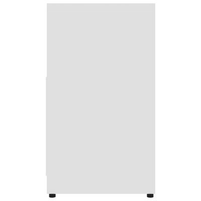 vidaXL Kylpyhuonekaappi valkoinen 60x33x61 cm lastulevy