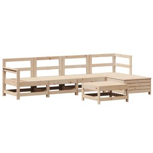 vidaXL 6-osainen Ulkosohvasarja t&auml;ysi m&auml;nty