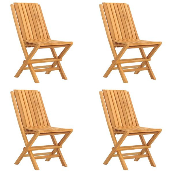 vidaXL 5-osainen Puutarharuokailuryhmä täysi tiikki