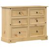vidaXL Lipasto Corona 112x48x91 cm t&auml;ysi m&auml;nty
