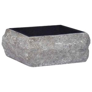 vidaXL Pesuallas musta 30x30x13 cm marmori
