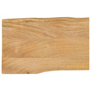 vidaXL P&ouml;yt&auml;levy 60x40x3,8 cm el&auml;v&auml; reuna t&auml;ysi mangopuu