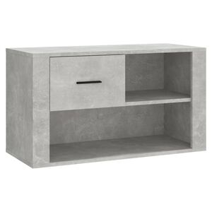 vidaXL Kenk&auml;kaappi betoninharmaa 80x35x45 cm tekninen puu