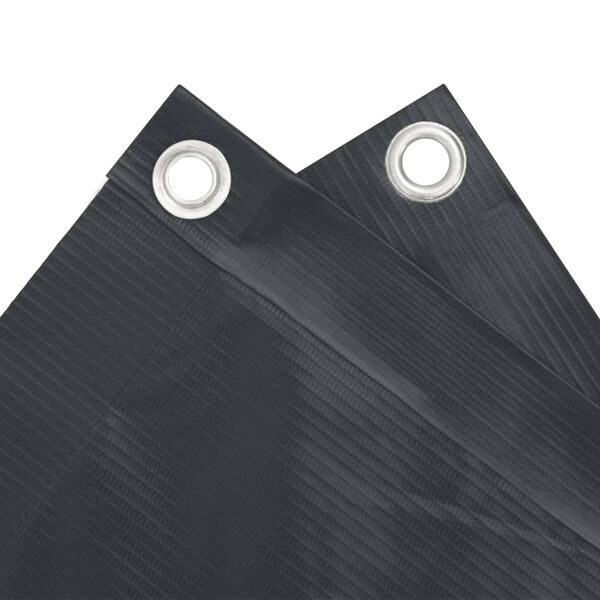 vidaXL Parvekkeen Suoja Oxford Kangas 90x600 cm Antrasiitti