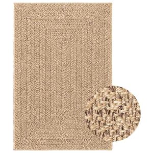 vidaXL Matto ZIZUR 200x290 cm juuttityyli sis&auml;- ja ulkok&auml;ytt&ouml;&ouml;n