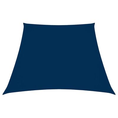 vidaXL Aurinkopurje Oxford-kangas puolisuunnikas 3/5x4 m sininen