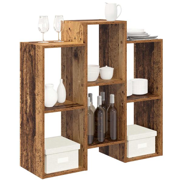 vidaXL Sivup&ouml;yt&auml; Vanha puu 90 x 30 x 90 cm