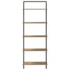 vidaXL Kirjahylly Artisan tammi 60 x 24 x 168 cm Tekninen puu