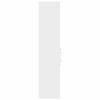 vidaXL Kaappi valkoinen 30x42,5x185 cm tekninen puu