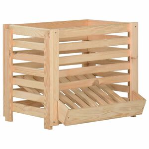 vidaXL Perunalaatikko 60x40x50 cm t&auml;ysi m&auml;nty