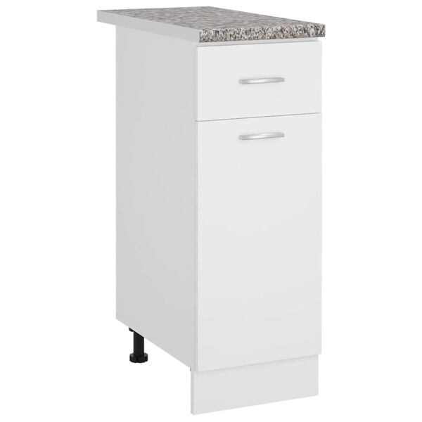 vidaXL Keitti&ouml;n ty&ouml;taso harm. graniittikuvio 30x60x2,8 cm tekninen puu