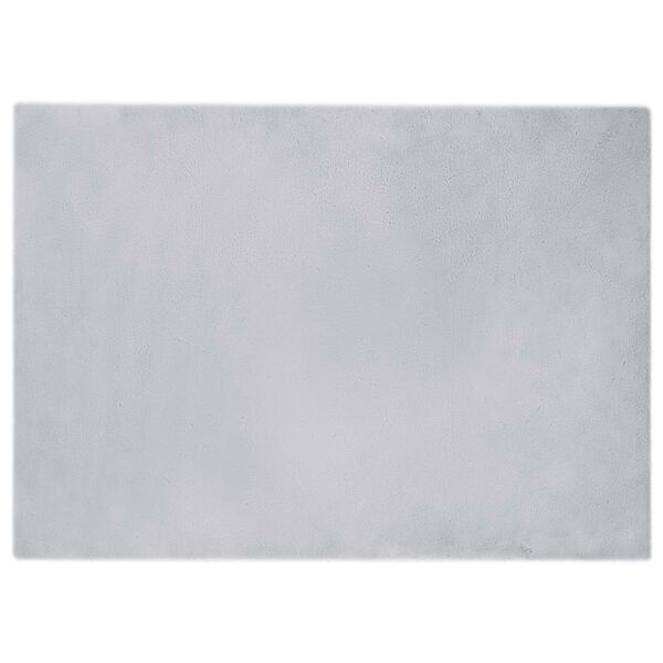 vidaXL Keinotekoinen Kanin Turkis Matto Olite Harmaa 200 x 280 cm