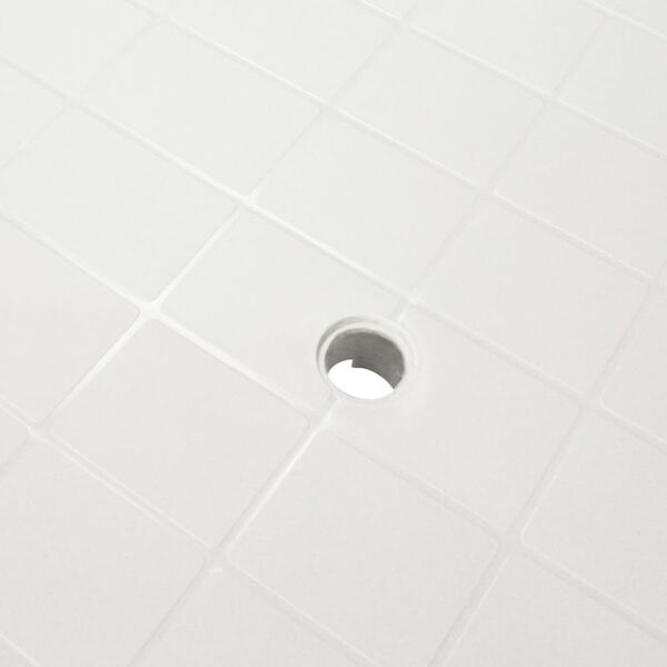 vidaXL Puutarhapöytä valkoinen 101x68x72 cm muovi