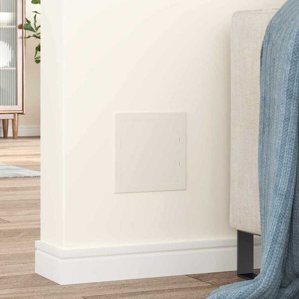 vidaXL Pääsypaneelit 2 pcs Valkoinen 15 x 15 x 2 cm ABS-muovi