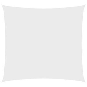 vidaXL Aurinkopurje Oxford-kangas neli&ouml; 2,5x2,5 m valkoinen