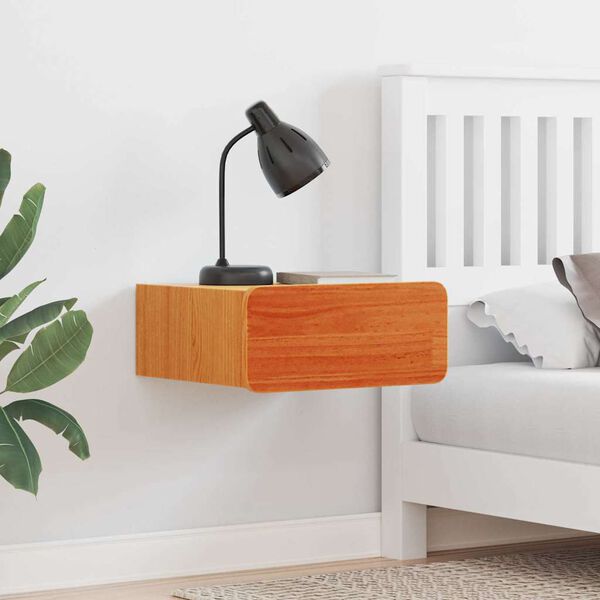 vidaXL Y&ouml;p&ouml;yt&auml; 2 pcs Vaha ruskea 39 x 34 x 16,5 cm T&auml;ysi m&auml;nty