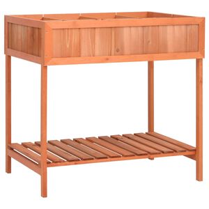 vidaXL Yrttilaatikko 80x60x80 cm t&auml;ysi kuusi