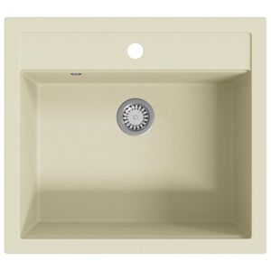 vidaXL Keitti&ouml;n pesuallas graniitti beige