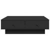 vidaXL Sohvap&ouml;yt&auml; musta 90x90x28 cm lastulevy