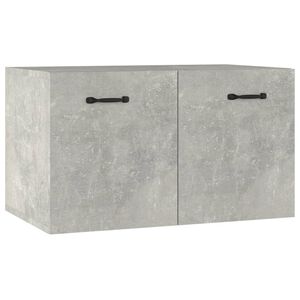 vidaXL Sein&auml;kaappi betoninharmaa 60x36,5x35 cm tekninen puu