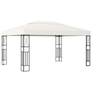 vidaXL Huvimaja 3x4 m kerma kangas