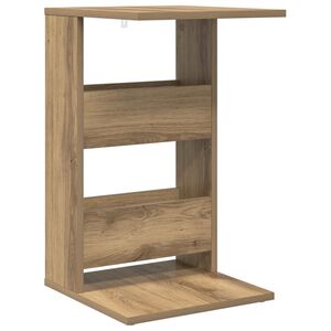 vidaXL Sivup&ouml;yt&auml; Artisan tammi 40 x 35 x 60,5 cm Tekninen puu