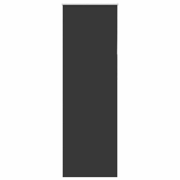 vidaXL Rullaverho Blackout Musta 75x230 cm Kankaan leveys 70,7 cm