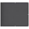vidaXL Parvekesuoja antrasiitti 90x700 cm 100% Oxford polyesteri