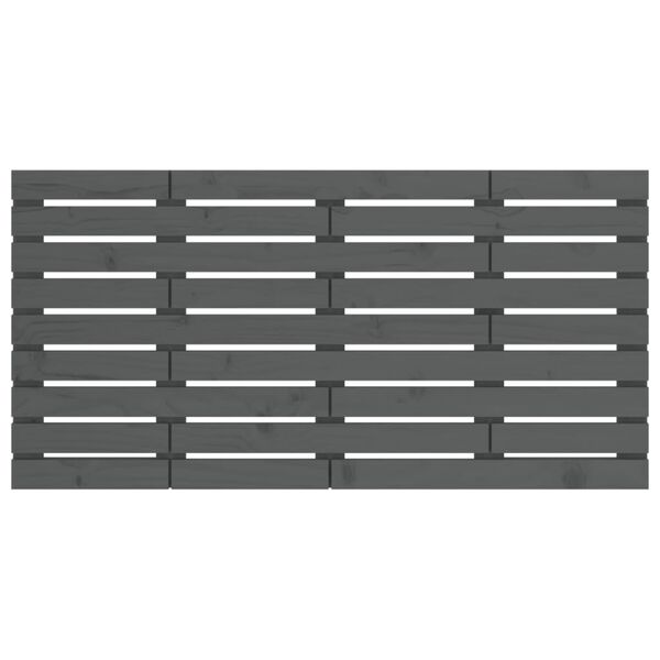 vidaXL S&auml;ngynp&auml;&auml;ty sein&auml;lle harmaa 141x3x63 cm t&auml;ysi m&auml;nty