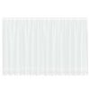 vidaXL Verkkoverho verhoilla Valkoinen 140 x 400 cm Polyesteri
