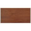vidaXL Ikkunakynnys Ruskea puu 60 x 45 x 4,5 cm Polyvinyylikloridi