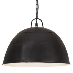 vidaXL Teollistyylinen riippuvalaisin 25 W musta py&ouml;re&auml; 41 cm E27