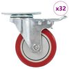 vidaXL Rullapy&ouml;r&auml;t 32 kpl 100 mm