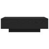 vidaXL Sohvapöytä Musta tammi. 100 x 49,5 x 31 cm Tekninen puu