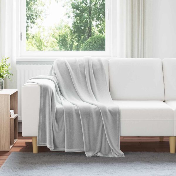 vidaXL Heittop&auml;&auml;llys 6 pcs Harmaa 130 x 150 cm Fleese