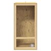 vidaXL Terrarium Ruskea 50 x 50 x 100 cm OSB